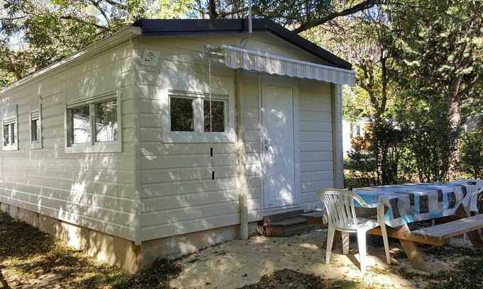 Estavar House | Camping Enclave Mobil-Home "NARCISSE" 4pers