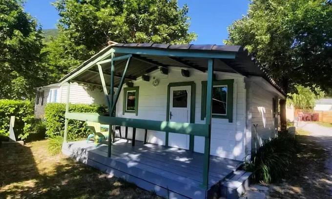 Annot Ski Chalet | Camping la Ribière * - Chalet 24m2 - 2 bedrooms 4 people