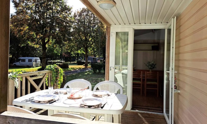 Saint-Cere House | Camping Le Soulhol * - Mobile home 2 bedrooms 4 people