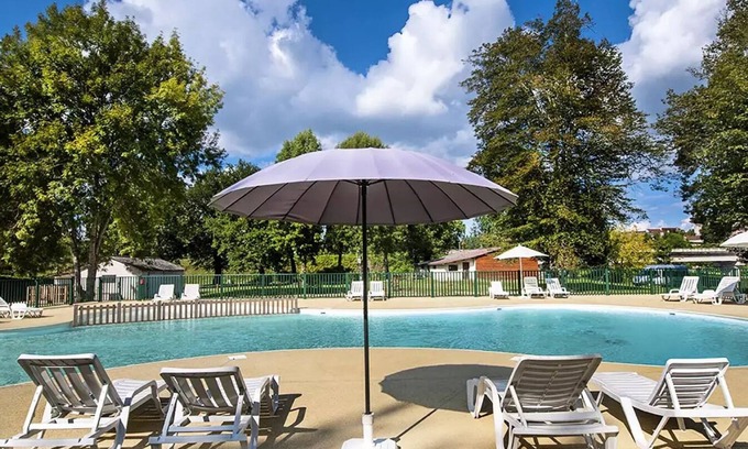 Saint Sozy House | Camping Les Borgnes * - Coco Sweet 2 bedrooms (no bathrooms) 4 people