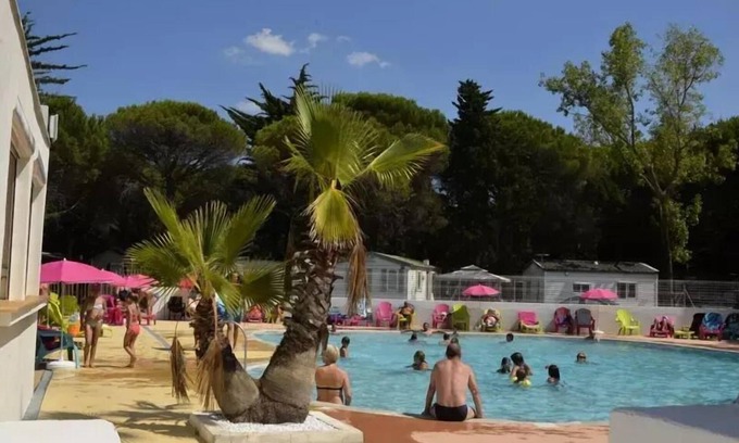 La Petite Motte House | Camping Maïana Resort* - 3-room mobile home for 4/6 people with air conditioning + TV