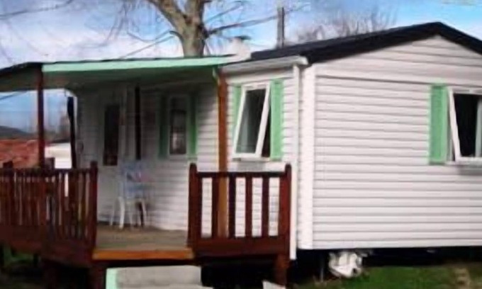 Saint-Girons House | Camping Park Palétès *** - Mobile Home 4 Rooms 6/8 People
