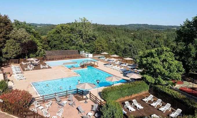 Sainte-Nathalene House | Camping Romanée Les Grottes de Roffy* - PREMIUM chalet - 3 bedrooms 6 people