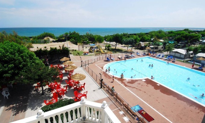 Sottomarina House | Camping Village Internazionale Sottomarina Mobilehome Gardenia HUB for 6 persons