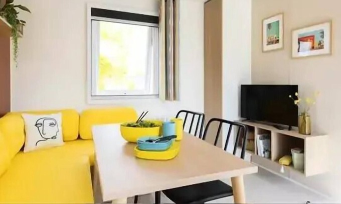 Moustiers-Sainte-Marie House | Campsite Tikayan Saint Clair* - Mobile home Colorado Confort 3 rooms 4/6 people Air-conditioned
