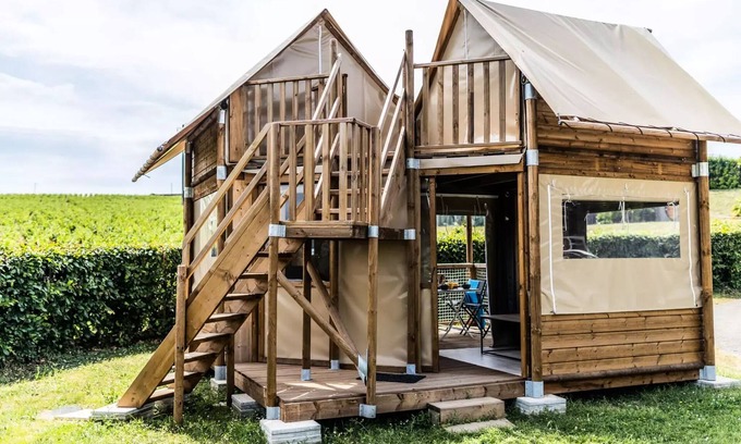 Fleurie House | Campsite La Grappe Fleurie * - La Grande Cadole 4 people