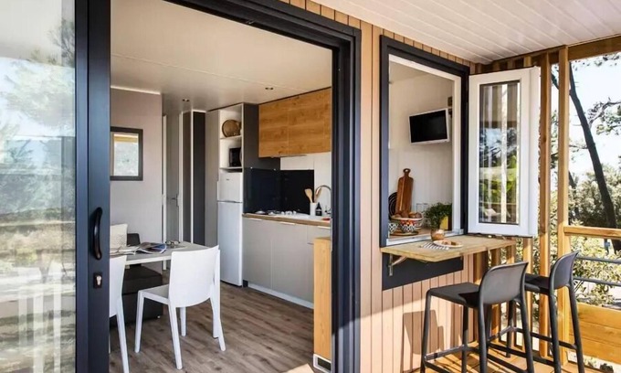 Orpierre House | Campsite Les Princes d'Orange * - Mobile home Comfort Bay - 2 bedrooms 5 people