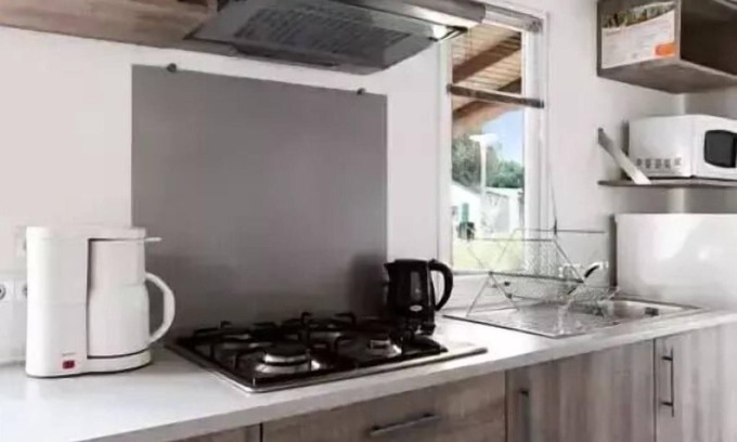 Lit-et-Mixe House | Campsite Les Vignes* - Comfort XL mobile home 3 rooms for 4 people Air-conditioned