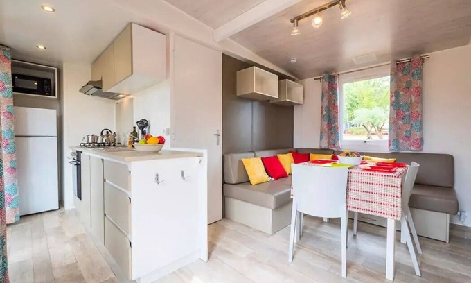 Saint-Cheron House | Campsite Parc des Roches * - Mobile home Comfort 4 rooms 6 people