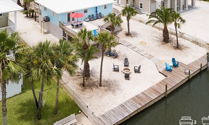Navarre Beach House | Canal-front vacation home w fishing deck | Pets OK