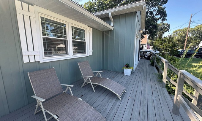 Town Bank House | Cape Cod home in North Cape May Blocks from Bay and pet friendly