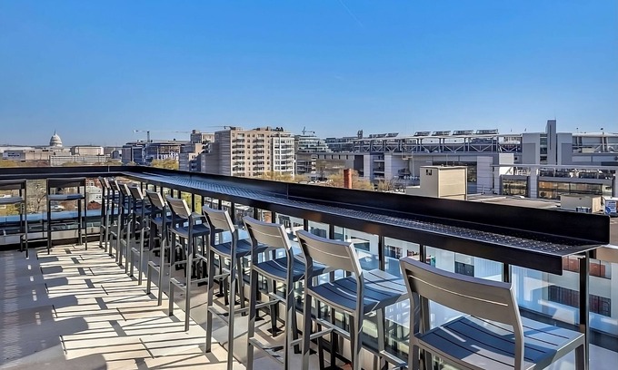 Buzzard Point Hotel | Capitol Riverfront District! 2 Comfortable Units, On-Site Bar, Rooftop Lounge