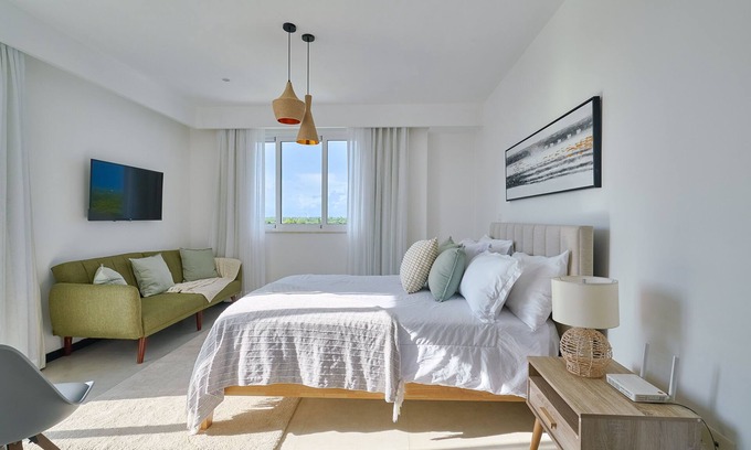 Juan Dolio - El Pueblo Apartment | Caribbean Beachside Hidden Oasis
