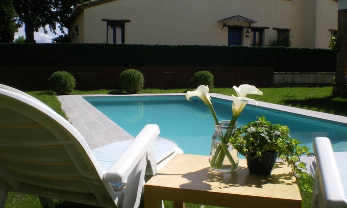 Bon Relax Ski Chalet | Casa Agua Marina, barbecue, garden, private pool, wifi.