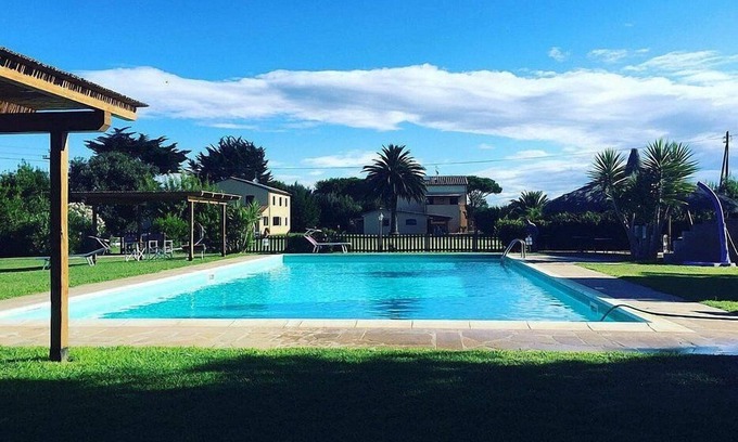 Marina di Castagneto Carducci House | Casa Aneto D: A welcoming apartment surrounded by the greenery, with Free WI-FI.