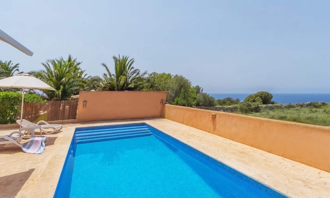 Cala Llombards Villa | Casa Antonio Sea View with Pool and Terrace