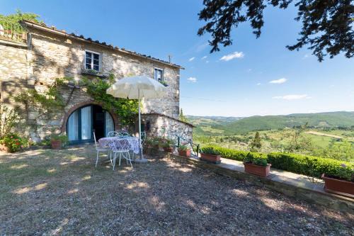 Castellina in Chianti House | Casa Belvedere cottage with swimming pool