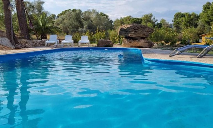 Mora d'Ebre Apartment | Casa con vistas, piscina y animales de granja, LA CASETA