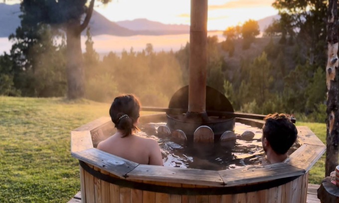 Los Alerces National Park Cabin | Casa de Campo con Tina de Agua Caliente en Trevelin