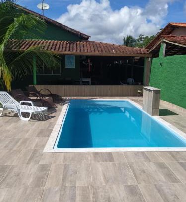 Aritagua House | Casa de praia no condomínio verdes mares km 17