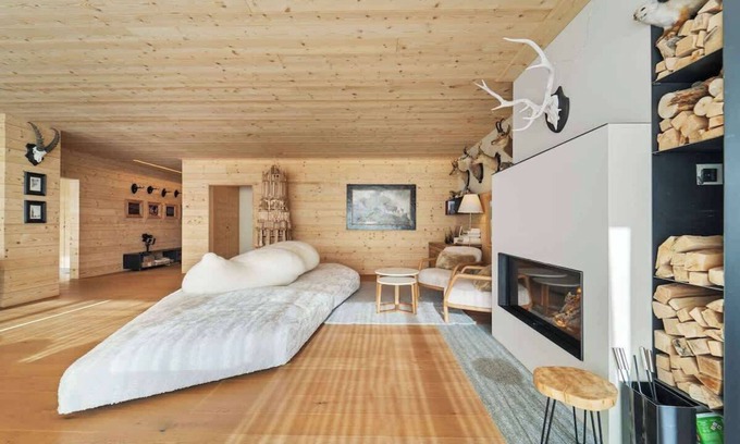Zuoz Apartment | Casa di Lusso, SPA Privata, 5 Suite