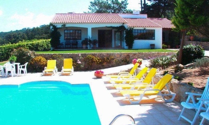 Ulgueira Villa | Casa do Moinho, villa with a heated pool near the beach in Sintra, self check-in