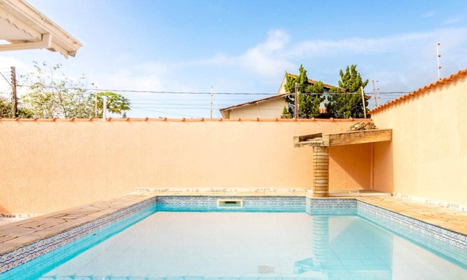 Balneario Arpoador House | Casa em Peruíbe com Piscina a 10min da Praia