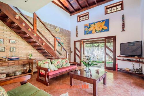 Horto House | Casa em Ubatuba com área gourmet e acesso a rio