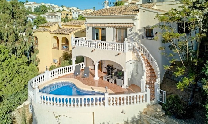 Cumbre del Sol Villa | Casa La Calma for 6 people with heated private pool