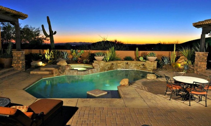 Pinnacle Peak House | Casa Leon - One Of The Most Beautiful Sunset Views You Have Ever Seen!