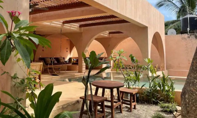 Chacala Apartment | Casa Liquen "Habitación Rosa Morada"