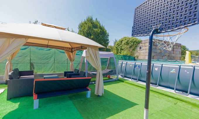 Taboadela House | Casa Luna Rural Con Piscina y Jardín ¡cerca a Ourense! Ciudad Termal