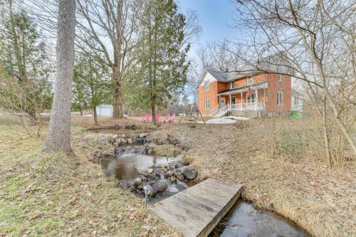 East Jordan House | Cedar Creek Guesthouse 3 Mi to Lake Charlevoix