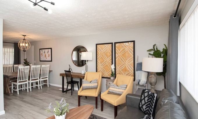 Huber Heights House | Central Location-Patio-Fenced Yard-Pet Friendly