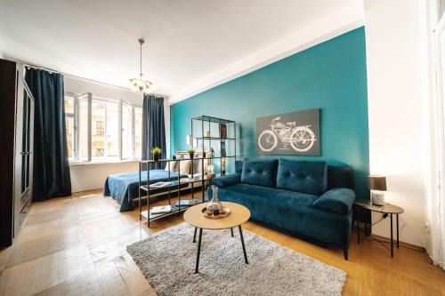 Prague 1 Apartment | Central Riverside 2BD Apt by Vltava & Theater