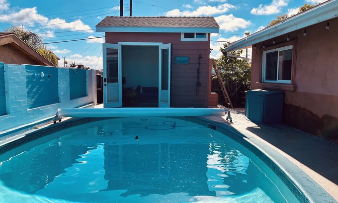 Clairemont Mesa West House | Centrally located in SD! New Pool House, Salt Pool & central AC. Clean & cozy