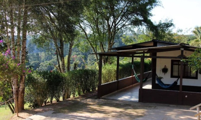 Juquitiba House | Chácara Canto das Águas with waterfall inside the property