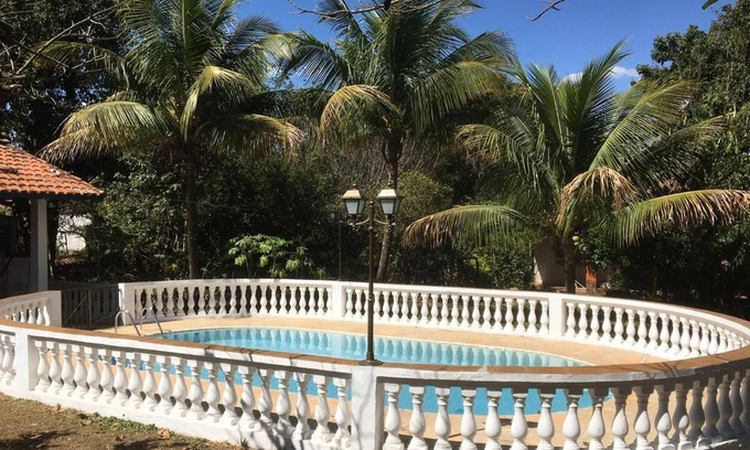 Sao Pedro House | Chacará with swimming pool, soccer field, orchard and barbecue