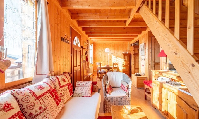 Saint-Laurent-en-Grandvaux Ski Chalet | Chalet L’Embellie - Chalet avec piscine partagée