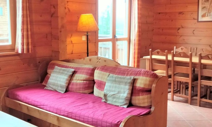 Le Devoluy Ski Chalet | Chalet cosy à La Joue du Loup, piscine gratuite, 6 pers, ski à 5 min - FR-1-504-651