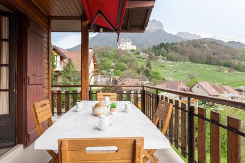 Menthon-Saint-Bernard Ski Chalet | Chalet de Charme avec vue spendide