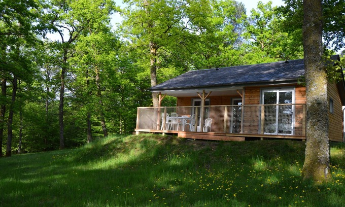 Espagnac Ski Chalet | Chalet "Détente" 48 m² in the heart of nature in Corrèze-Dordogne Valley
