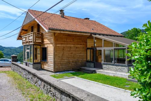 Saint-Maurice-sur-Moselle Ski Chalet | Chalet le Brusyna avec jacuzzi
