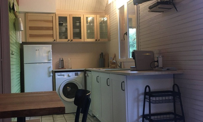 Auquainville House | chalet-gîte 6 pers. Normandy Heated swimming pool from mid-May to September