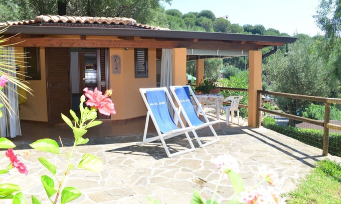 Marina di Pisciotta House | Chalet in Cilento with Sea View and Pool