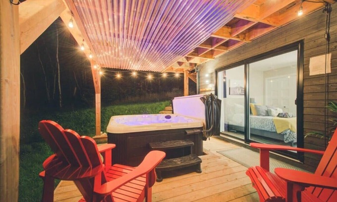 Saint-Joseph-de-la-Rive Ski Chalet | Chalet l'Harmonie spa