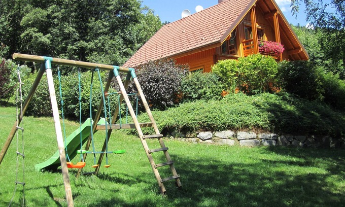 Saint-Amarin Ski Chalet | Chalet "les Genêts" Alsace + private SPA and Sauna, in the Vosges Natural Park