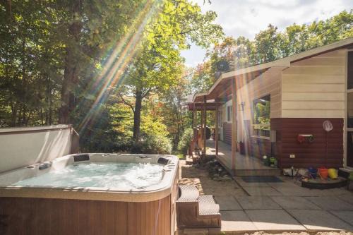Chertsey Ski Chalet | Chalet rétro Avec Spa