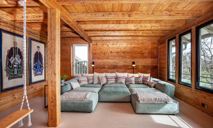 Wangen im Allgaeu House | Chalet "Windhäusern 5" with Mountain View, Shared Garden & Wi-Fi