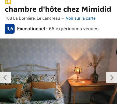 Le Landreau House | chambre d'hôte chez Mimidid